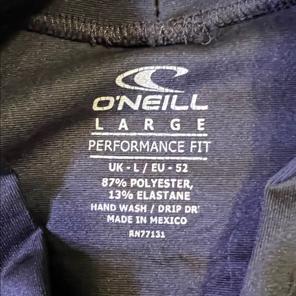 O'Neill Basic Skins Long Sleeve Performance Fit Rash Guard - Picture 5 of 10